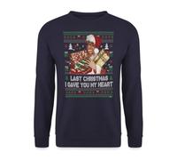 Unibly Wham! Last Christmas I Gave You My Heart Ugly Christmas Sweater Jumper