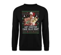 Unibly Wham! Last Christmas I Gave You My Heart Ugly Christmas Sweater Jumper