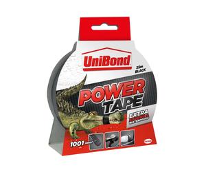 Unibond 1668019 Powertape Black 50mm x 25m
