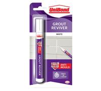 Unibond 1878160 Triple Proctect Grout Reviver Wall Pen 7ml Ice White