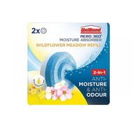 Unibond 2631292 Aero 360º Moisture Absorber Wildflower Meadow Refills (Pack 2)