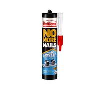 Unibond 3 X No More Nails Waterproof, Heavy-Duty Mounting Adhesive, Strong Glue for Mirrors, Wood, Ceramic, Metal etc, Instant Grab Adhesive Indoor & Outdoor, 1 x 450g Cartridge