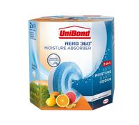Unibond 3005117 Aero 360º Moisture Absorber Citrus Refills (Pack 2)