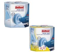 Unibond Aero 360 Degree Moisture Absorber Refill Set 2 Neutral & 2 Wildflower Meadow Tabs (4 X 450G)