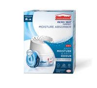 UniBond AERO 360? Humidity Absorber with 1x Refill, Dehumidifier for Effective Air Circulation, Humidity Controller Reduces Excess Moisture, 1 Device