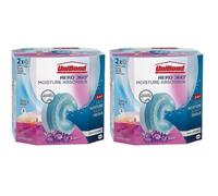 UniBond AERO 360 Moisture Absorber Lavender Garden Refill Tab, aromatherapy, ultra-absorbent and odour-neutralising, for AERO 360 Dehumidifier, Con