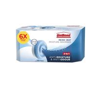Unibond AERO 360° Moisture Absorber Refill Neutral – Absorbent, Odour-neutralising – Pack of 6