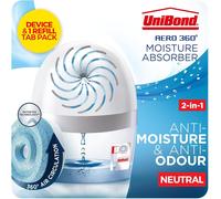 UniBond AERO 360 Moisture Absorber Ultra Absorbent Dehumidifier w/ Refill Tab