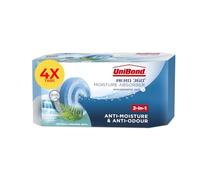 UniBond AERO 360° Moisture Absorber Waterfall Freshness Refill Tab, 4x450 g