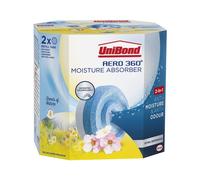Unibond AERO 360º Moisture and Odour Absorber Refill Tab, Twin Pack / Single Tab
