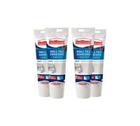 UniBond Anti Mould 2in1 Wall Tile 'Adhesive & Grout' for Easy Tiling 300g, 4pk in White Unibond White