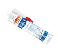 UniBond 'Anti-Mould' Kitchen & Bathroom Sealant Cartridge Translucent 274G in White Unibond White