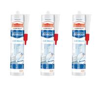 Unibond Anti-Mould Kitchen & Bathroom Sealant Cartridge Translucent 274G (Pack Of 3)
