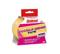 UniBond Double-sided Tape 38mm X 5m in Clear Unibond Clear
