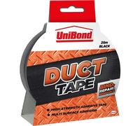 Unibond Duct Tape Original High Strength Adhesive 50 mm x 25 m Black