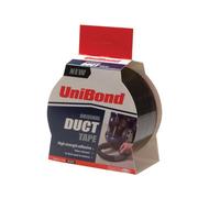 UniBond Duct Tape Black 50Mm X 25M Unibond Black