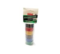 Unibond Electrical Tape (6 Colour Pack) 19mm X 3.5m