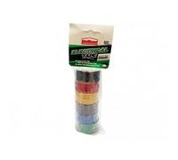 Unibond Electrical Tape (6 Colour Pack) 19mm X 3.5m