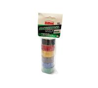 Unibond Electrical Tape (6 Colour Pack) 19mm X 3.5m