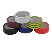UniBond Insulating Electrical Tape Multi, 19 mm x 3.5 m - Pack of 6