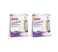 UniBond Minifresh Moisture Absorber, Lavender Fragrance Hangable Sachets, Ideal for Drawers, Cupboards, Wardrobes & Shoeracks, 2 Scented Sachets