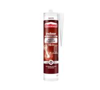 UniBond Multi-Purpose Indoor Sealant, Waterproof and Mould-Resistant, for Various Materials*, White, 1 x 274g Cartridge