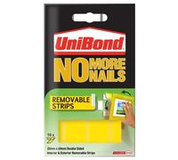 UniBond No More Nails Frame Hangers (Pack of 10) in Yellow Unibond Yellow