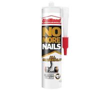 Unibond No More Nails Grab Adhesive 330G - Heavy Duty All Materials Construction Adhesive Sealant - Fast Grab - Flexible Bond
