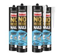 Unibond No More Nails Indoor & Outdoor Waterproof Cartridge 280Ml, 4Pk