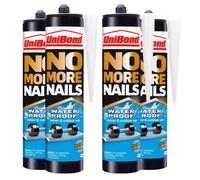 Unibond No More Nails Indoor & Outdoor Waterproof Cartridge 450G, 4Pk