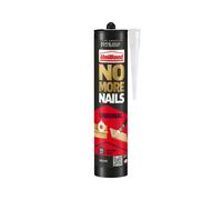 Unibond No More Nails Original Heavy Duty Mounting Adhesive Glue 280ml Cartridge, Strong Grab No Nails Fixing, Multi-Surface Bonding for Wood Metal B