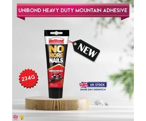 UniBond No More Nails Original, Heavy-Duty Mounting Adhesive, Strong for all job