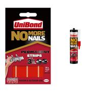 Unibond No More Nails Permanent Strips, Adhesive S