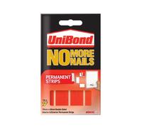 Unibond No More Nails Strip Ultra-strong Capacity 2.75kg Permanent Translucent Pack 12 Ref 781740