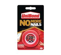 Unibond 2675760 No More Nails Indoor & Outdoor Permanent Mounting Tape Roll 19Mm X 1.5M