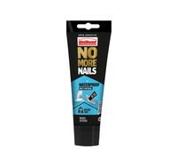 UniBond No More Nails Waterproof White High Strength Grab Adhesive, Weatherproof Mounting Glue Bonds on Damp Surfaces for Mirrors, Wood, Metal, Ceram