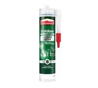 UniBond Outdoor Extreme Repair Sealant, Polymer Based Outdoor Sealant Suitable for Use on Various Materials*, Weather Resistant and Waterproof Sealant, Translucent, 1 x 294g Cartridge