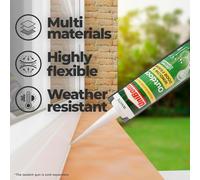 UniBond Outdoor Window and Door Frame Sealant Premium Silicone Sealant