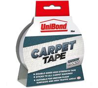 UniBond Permanent Carpet to Floor Tape High Strength Adhesive - 50 mm x 10 m, Clear
