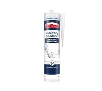 UniBond Sanitary Sealant, Mould Resistant & Waterproof, Translucent Sealant, 1 x 274g Cartridge