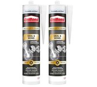 Unibond UniBond Seal & Bond Cartridge Translucent - 291g (Pack of 2)