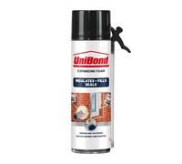 UniBond Universal Expanding Foam, PU Gap Filler, 1 x 500 ml