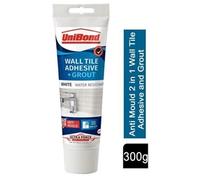 UniBond Wall Tile Adhesive and Grout Tube 300g