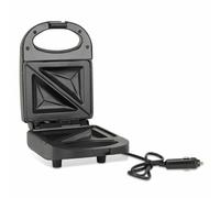 Unibos | 120W 24V Automatic Shut-Off 2-Slice Easy To Clean Non Stick Cool Touch Handle Truck Lorry Caravan Camping Van Compact & Portable Sandwich Toast Maker