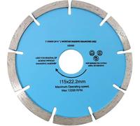 Unibos | 15mm x 8mm Diamond Tipped Mortar Raking Disc Masonry Blade 4-1/2” Grinders (1)