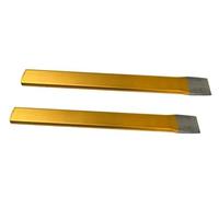 Unibos | 2 X CRV Splitting Chisel Nut Splitting Chisel Cold Steel Metal 240mm X 26mm X 7mm Mechanics Engineers Air Hardened Chrome Vanadium Steel Heavy Duty Metal Work Cold Chisel (2)
