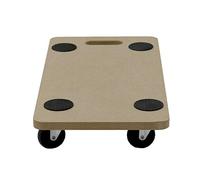 Unibos 200kg Heavy Duty Anti Slip Hand Dolly Trolley Cart Furniture Moving Wooden Platform Mover