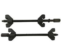Unibos | 2pc Heavy Duty Coil Spring Compressor Clamps 1/2” Square Drive 370X82MM | for Cars Vans