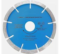 Unibos | 2X Diamond Mortar Rake Disc | 115mm 4 1/2" Grinder | Segmented Diamond Dry Cutting Disc | For Cutting Ceramic, Porcelain, Granite, Tiles, Concrete, Marble, Bricks & Stones