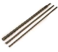 Unibos 3pc 1metre SDS Drills Masonary Brick 12, 16, 24mm Drill Bit Set